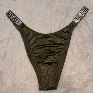 Victoria’s Secret Brazilian rhinestone strap panty